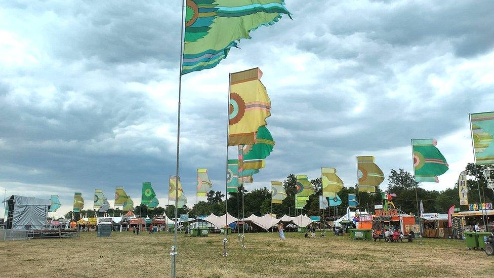 Womad 2022 festival site