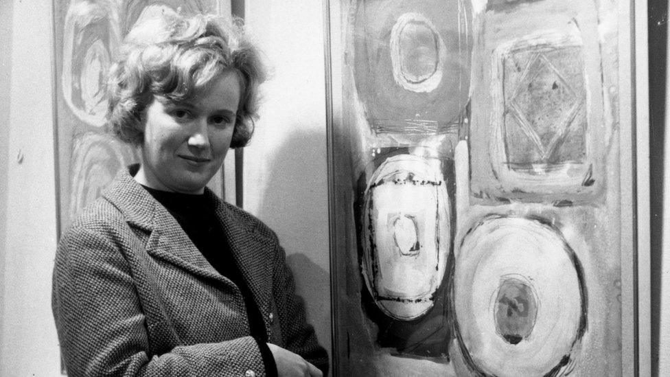 Gillian Ayres in 1962