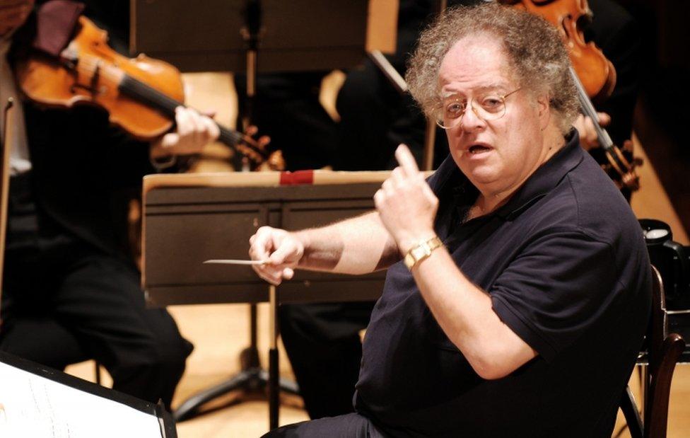 US conductor James Levine pictured in 2007