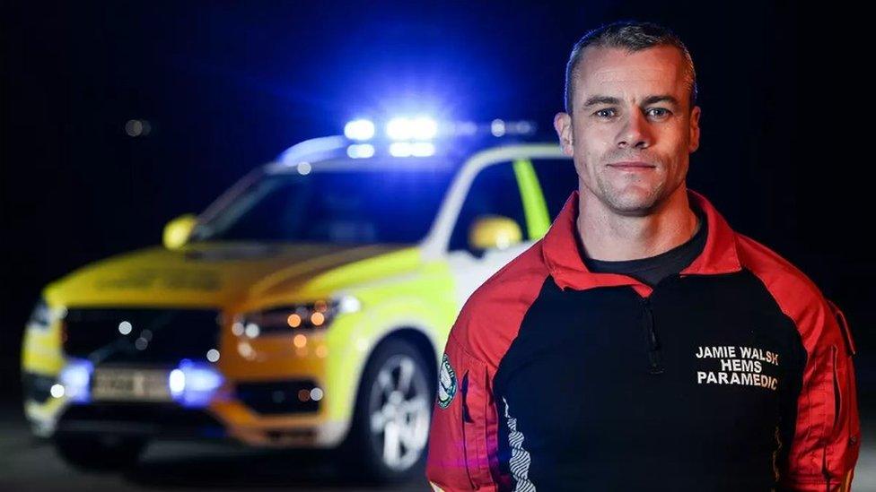 Paramedic Jamie Walsh