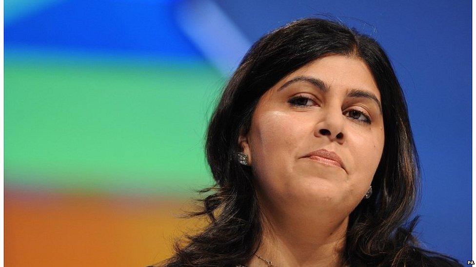 Baroness Sayeeda Warsi