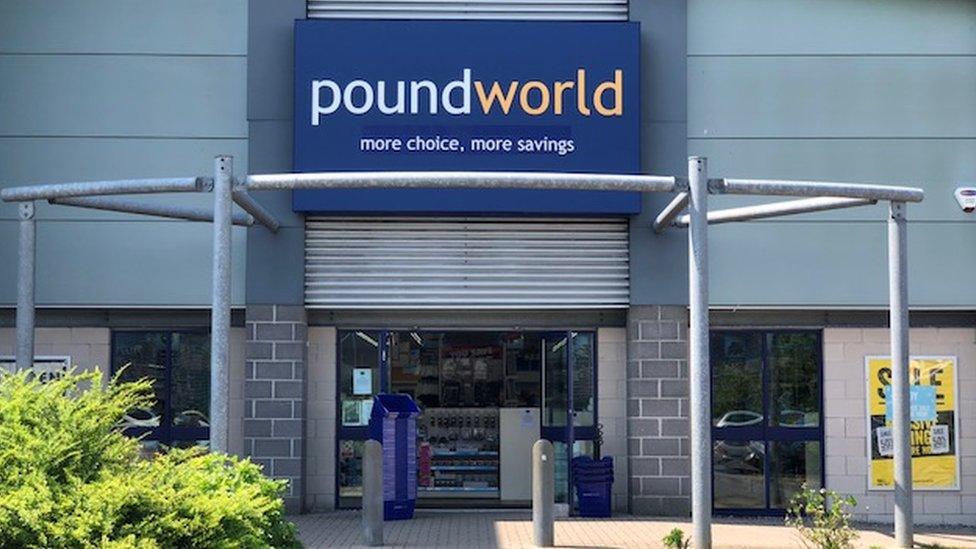 Poundworld in Carmarthen