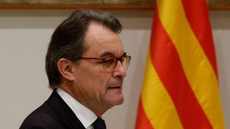 Former Catalan leader Artur Mas