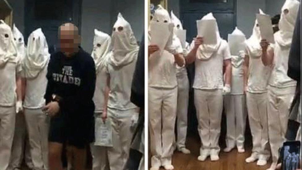 kkk Klu Klux Klan hood with mask | Smithsonian Institution