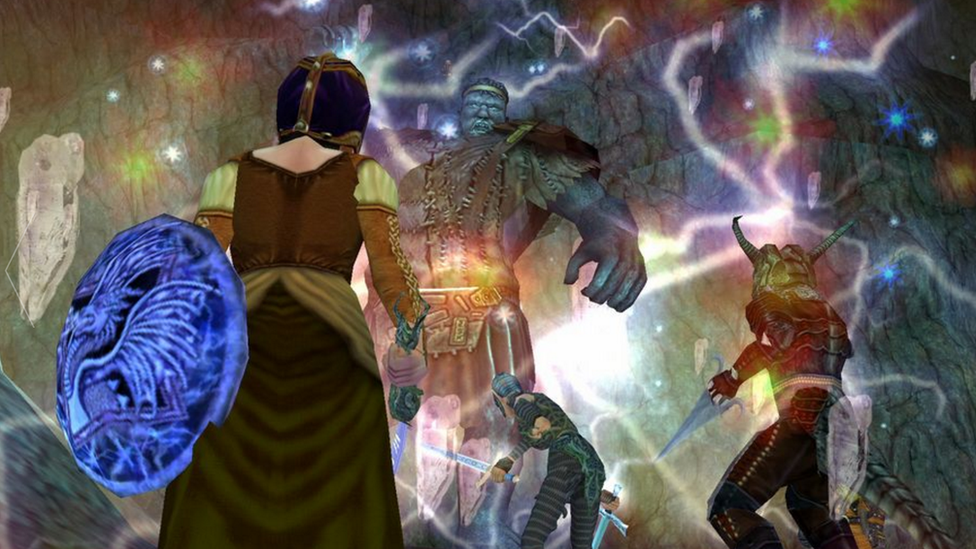 A screenshot from the EverQuest game