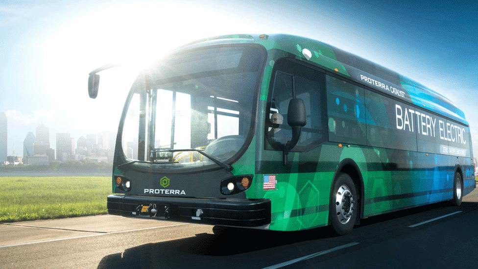 Proterra E2 Max bus