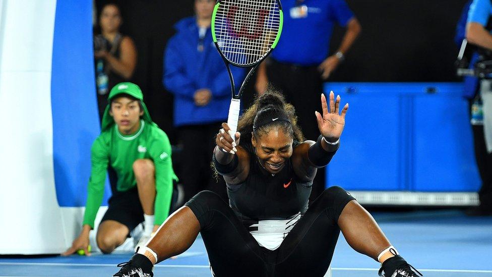 Serena Williams won her first Australian Open title 14 years ago