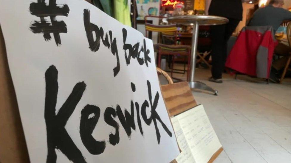 Buy Back Keswick sign