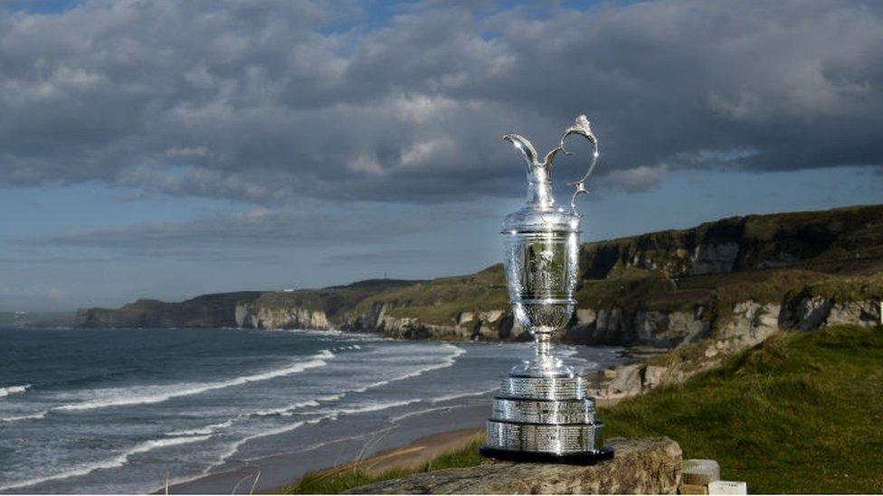 Claret Jug at Royal Portrush