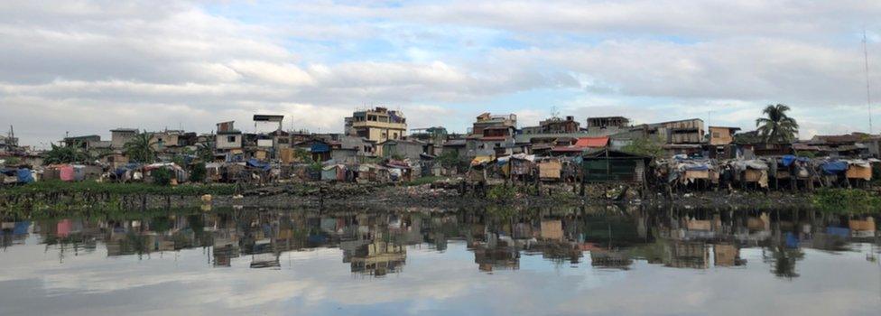 Tondo along the Pasig River