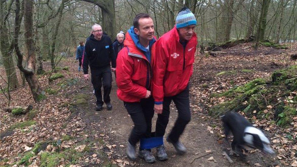 Paul Hudson and Harry Gration