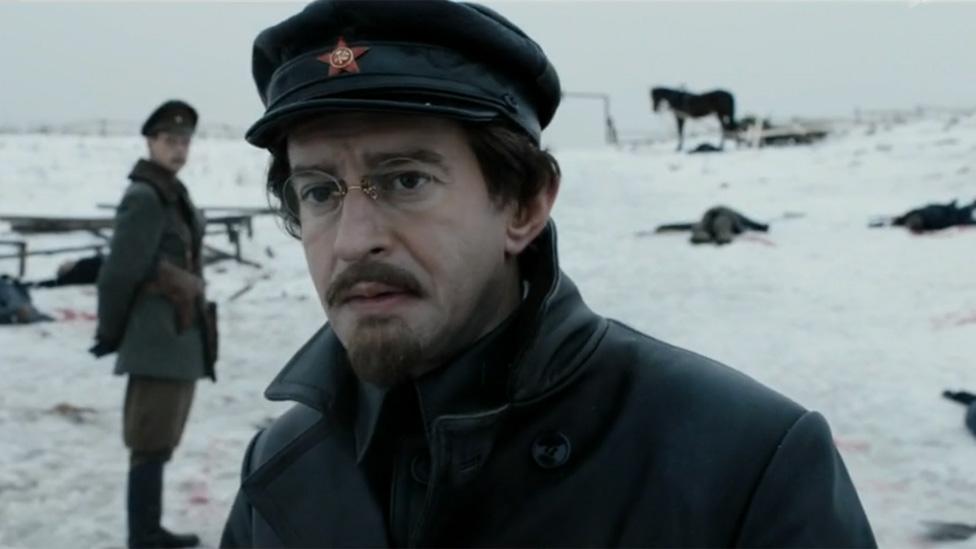 Russian TV drama about Trotsky - screenshot from trailer