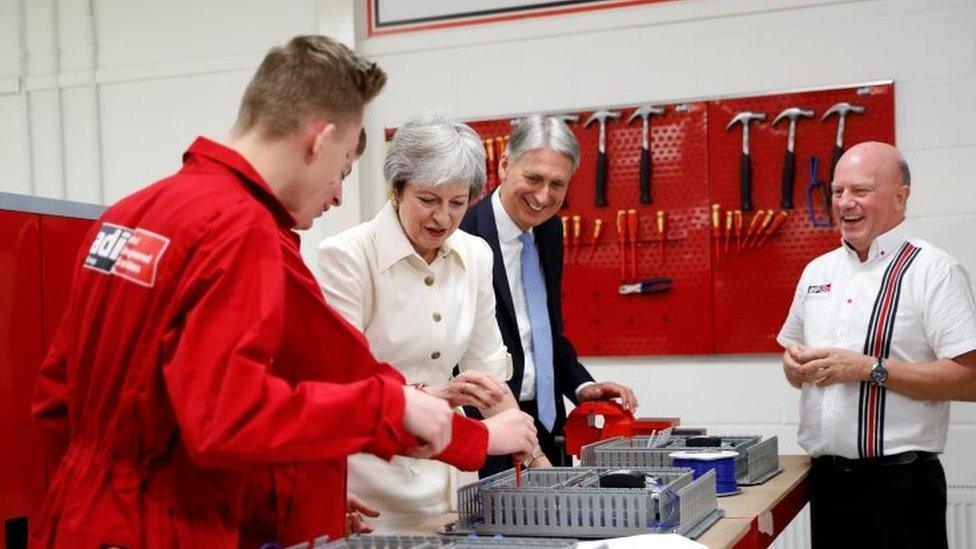 Theresa May and Philip Hammond