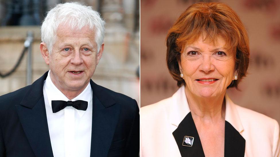 Richard Curtis and Joan Bakewell