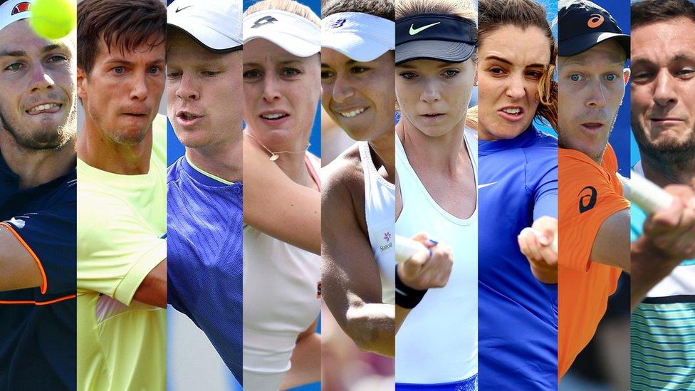 Other British players at Wimbledon