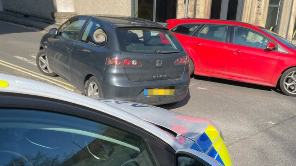 Car in Matlock Bath