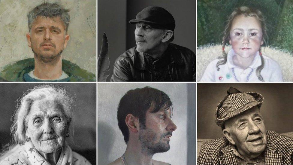 Portraits and photographs from the 2017 Scottish Portrait Awards