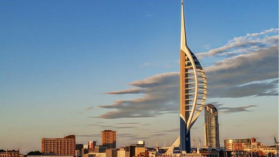 Portsmouth's Spinnaker Tower