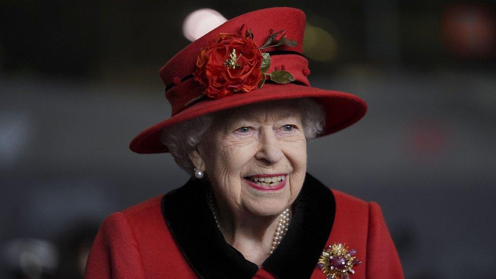 A photo of the Queen