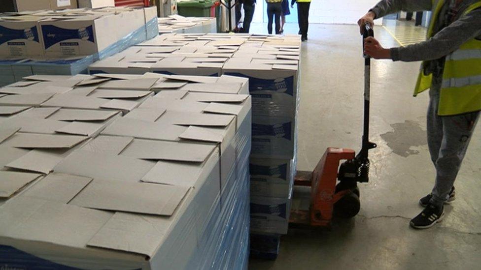 Delivery of sanitary products in Leeds