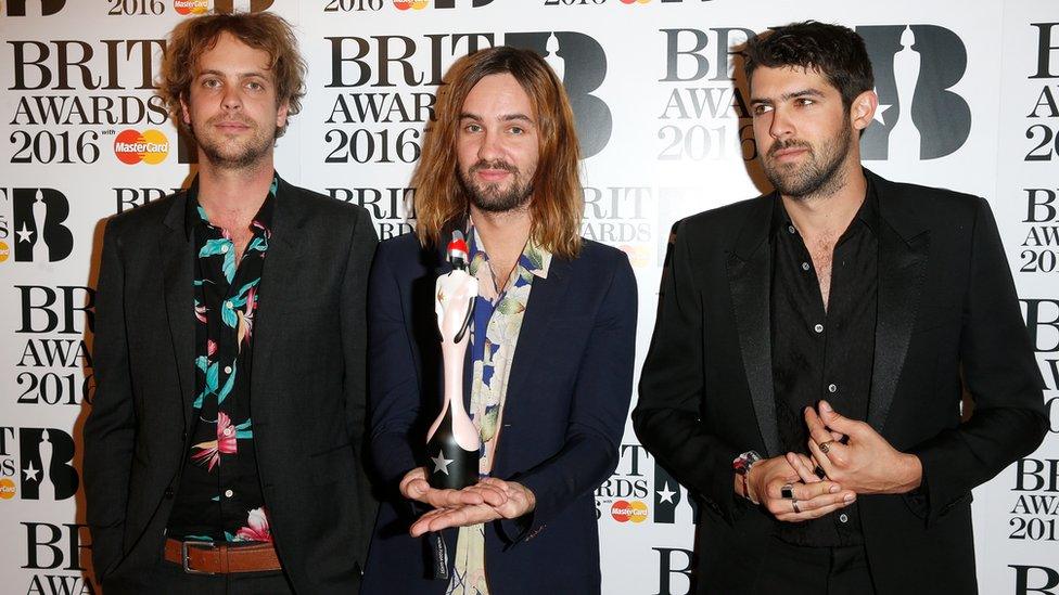 Tame Impala at the Brit Awards