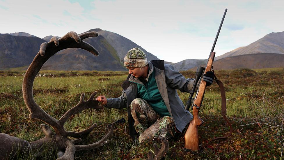 Alaskan hunter Christine Cunningham