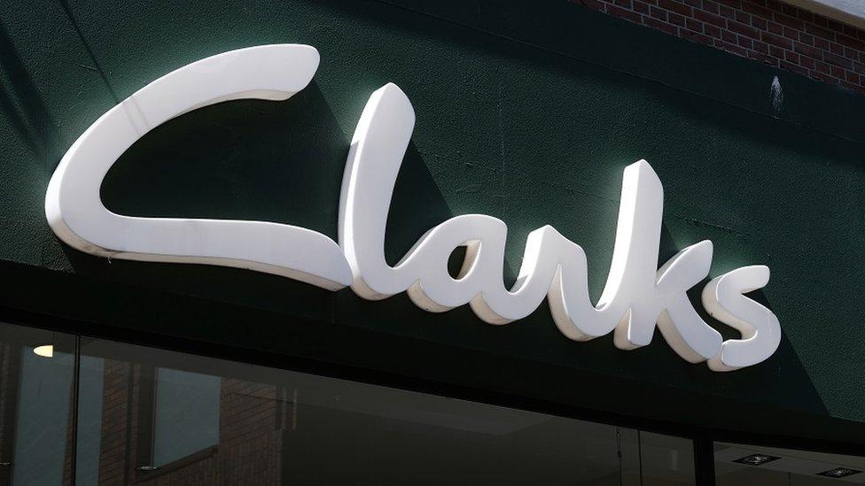 The Clarks shoes logo