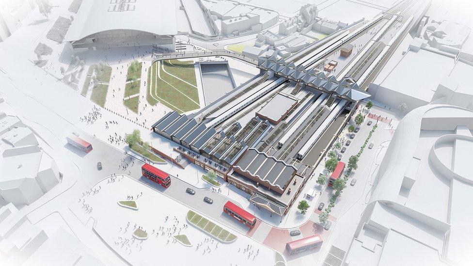 Artists impressions of Moor Street