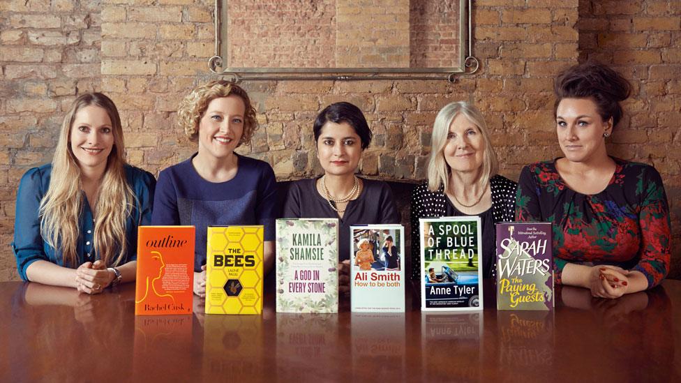 Helen Dunmore with other judges of the 2015 Baileys Women’s Prize for Fiction