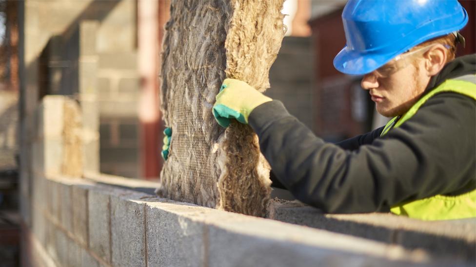 Stock image of building construction