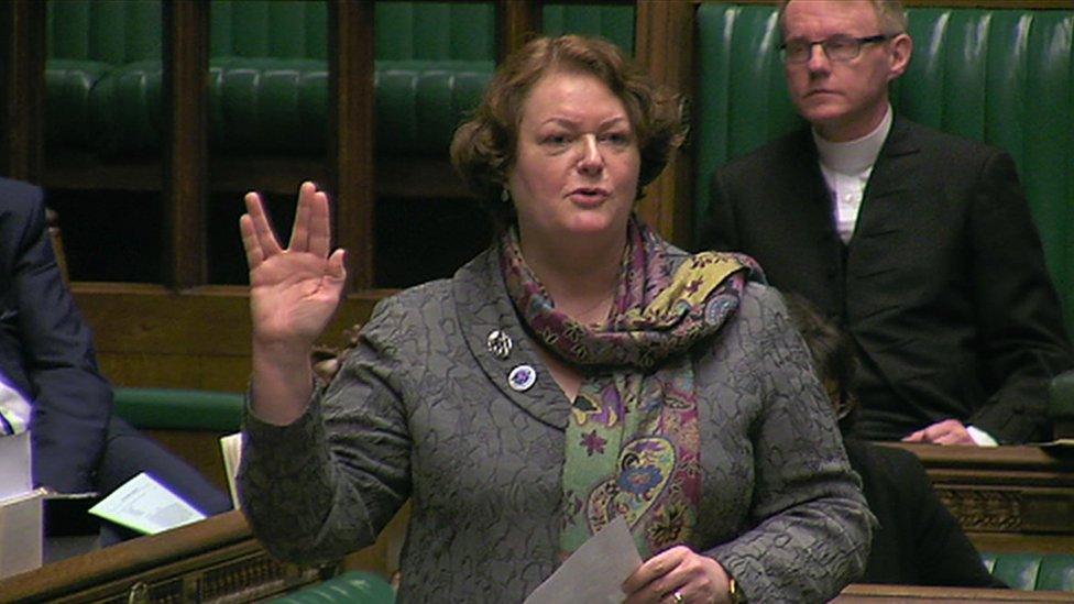 SNP MP Phillippa Whitford tells the Commons "live long and prosper"