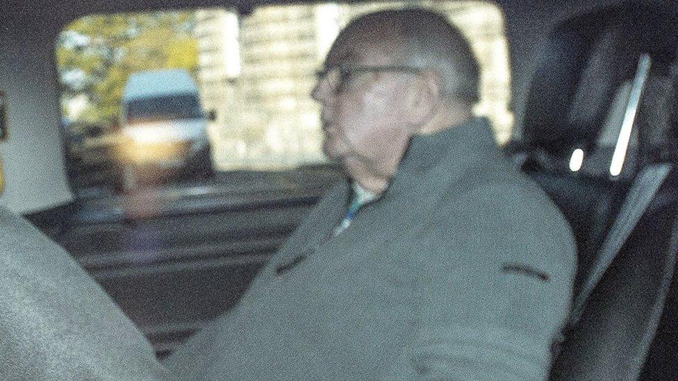 Jim McCafferty leaves court