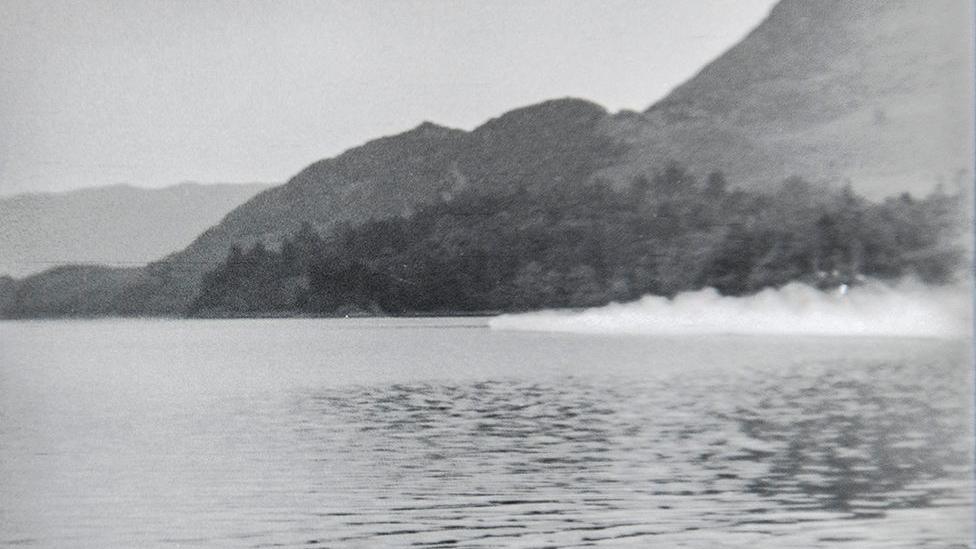 Bluebird on Coniston