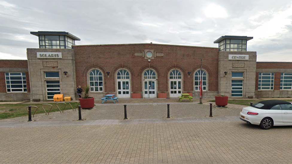 Street view image of the Solaris Centre in Blackpool