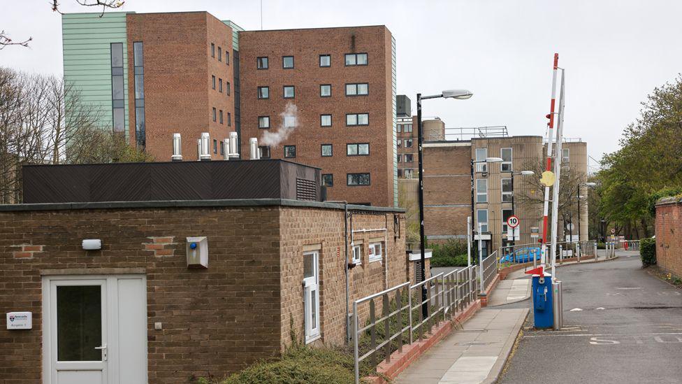 View of Castle Leazes student accomodation 