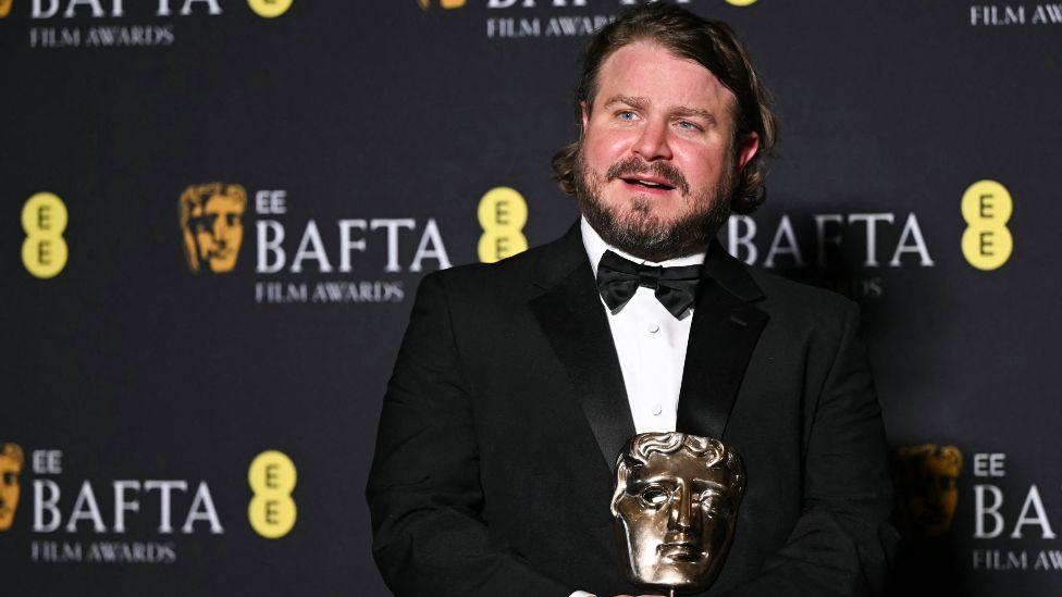 Brady Corbet at the Bafta Film Awards