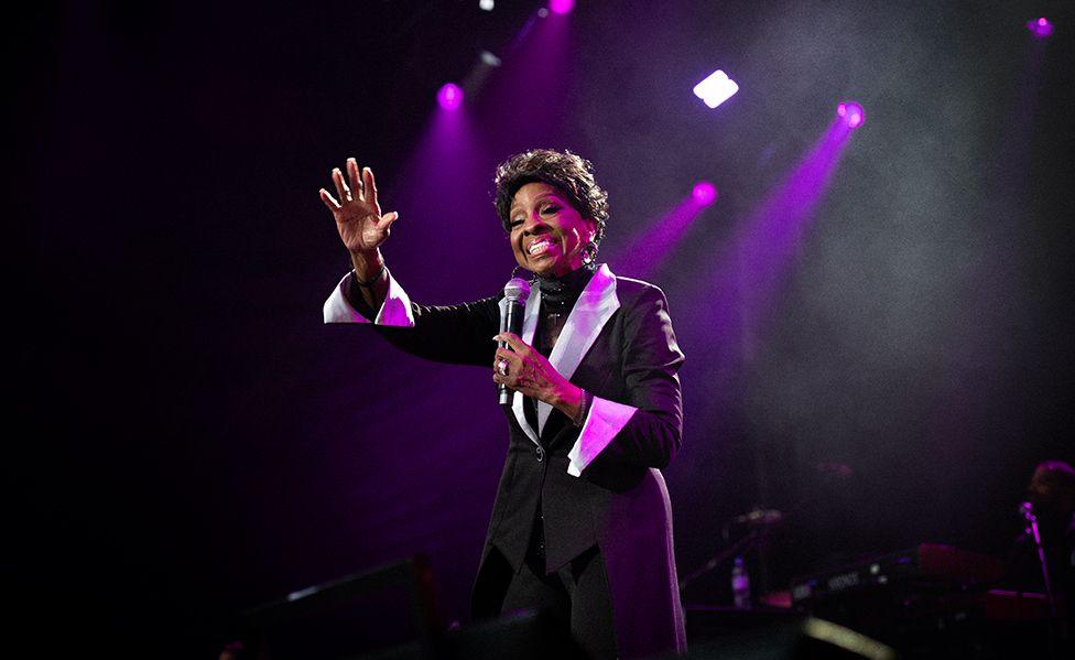 Gladys Knight performs at the Henley Festival in Oxfordshire, England