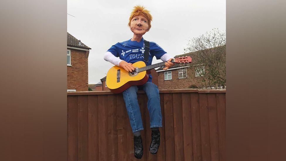 model of Ed Sheeran