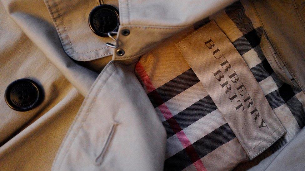 Burberry coat