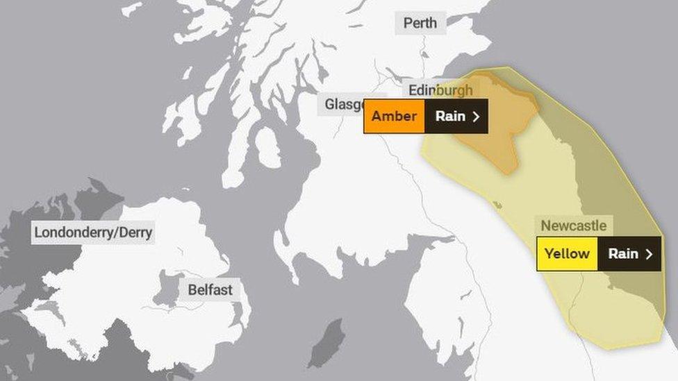 Weather map