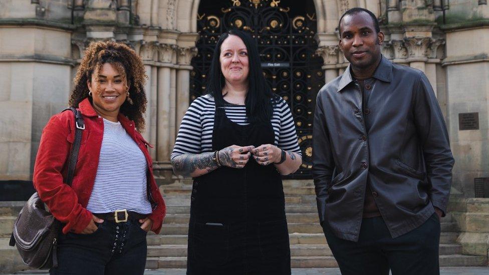 Sinead Campbell, Gail Simpkins & Ned Archibong