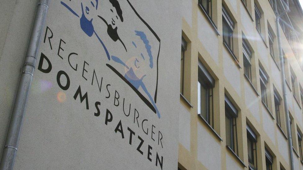 The boarding school of the famed Domspatzen (Cathedral Sparrows) choir in the southern German city of Regensburg 5 March 2010