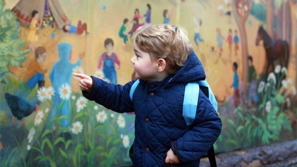 Prince George age 2