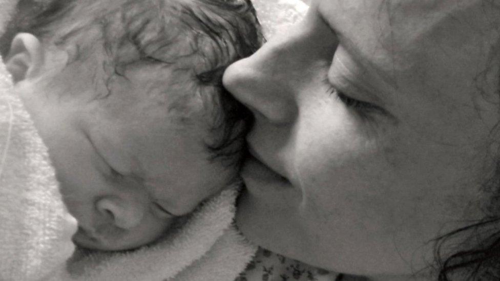 Rhiannon and her daughter Kate