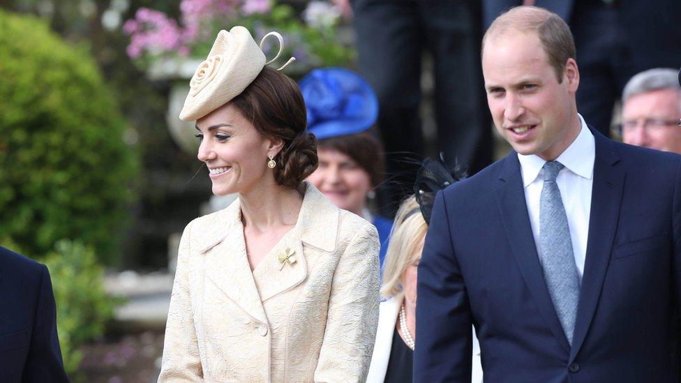 The visit is only the second time the royal couple have visited Northern Ireland together