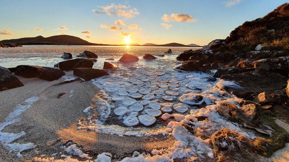 Ice pancakes