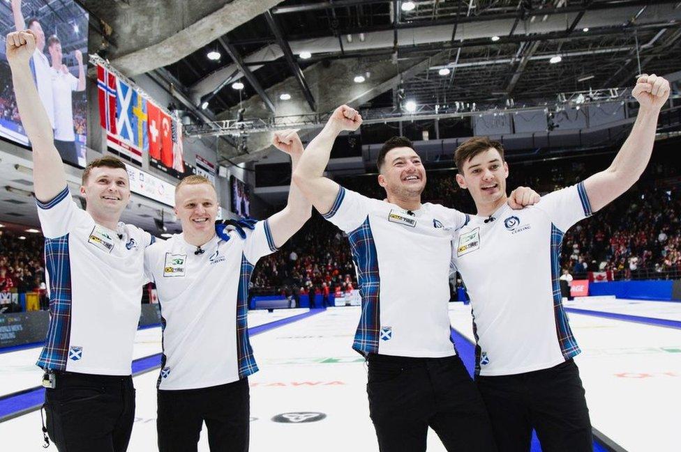 Scotland's world champion curlers