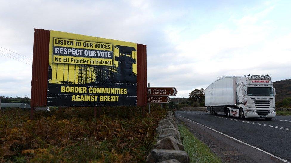 The Irish border