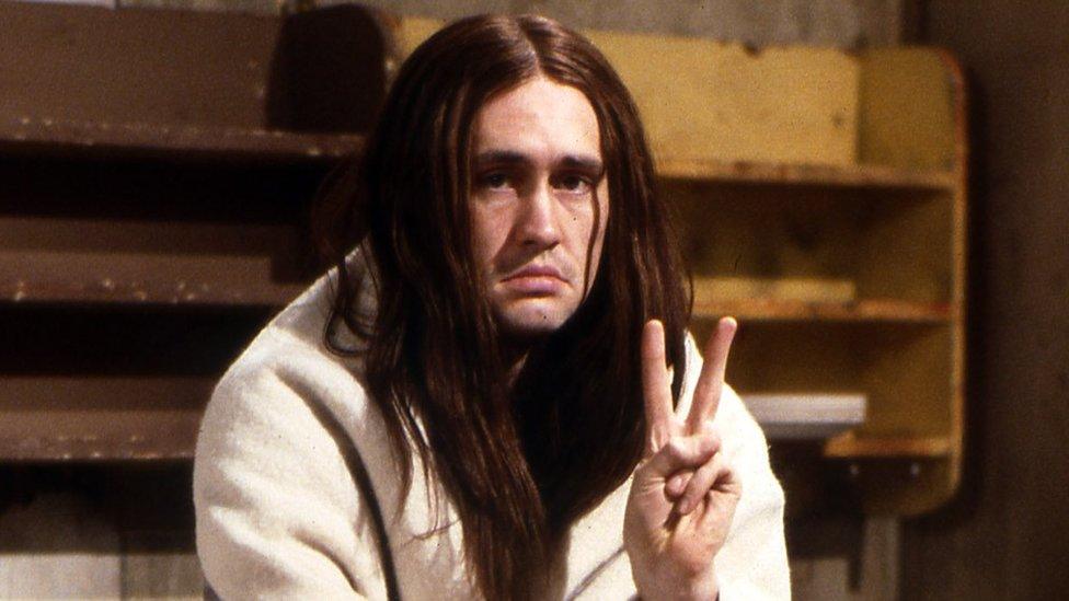 Nigel Planer as character Neil the hippie in the comedy The Young Ones.