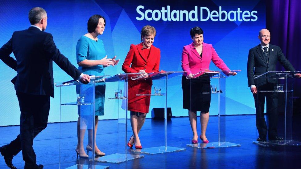 Leaders debate